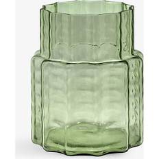 Serax Vase 01 Waves Ø18 x 21 cm Green Vas