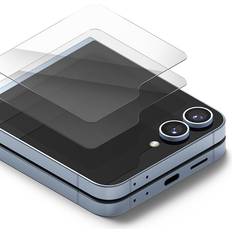 Samsung galaxy z flip 2 Ringke Cover Display Skärmskydd härdat glas Galaxy Z Flip 6 2-pack