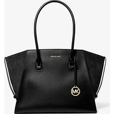 Black - Suede Totes & Shopping Bags Michael Kors Avril Extra-large Leather And Suede Tote Bag