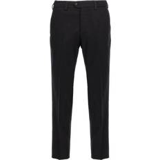 Cashmere - Herre Bukser PT Torino Rebel Flannel Bukser Herre - Sort