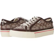 Coach Multicolored Sneakers Coach CitySole Platform Jacquard Oak/Saddle