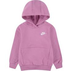 Pink Children's Clothing Nike Little Kid's Sportswear Club Fleece Pullover Hoodie - Magic Flamingo (36L088-ACG)