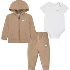 Nike Baby Bodysuit Set 3pcs - Hemp (56L940-X0L)
