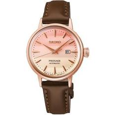 Seiko Presage Cocktail Time Star Bar Limited Edition SRRW002 Women's Brown