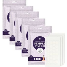 Pursonic Hydrocolloid Pimple Patch, 120-Count, Multi Acne Solution 5 Pack