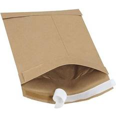 Mailers The Packaging Wholesalers Self Seal Padded Mailers, #0, 6"W x 10"L, Kraft, 250/Pack