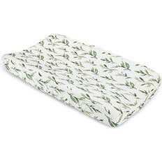 Machine Washable Accessories Crane Baby Parker Leaf Quilted Changing Pad Cover