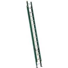 Extension Ladders Louisville Ladder fe0628 28 ft fiberglass extension 225 lb load capacity Green 53.0000