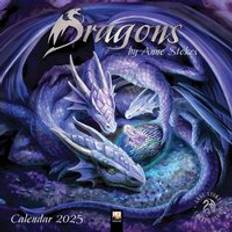 Flame Tree Publishing Anne Stokes, Dragons Calendar 2025