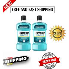 Listerine cool mint antiseptic mouthwash 1l, 2