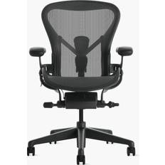 Adjustable Seat - Height Adjustable Office Chairs Herman Miller Aeron Graphite Office Chair 41"