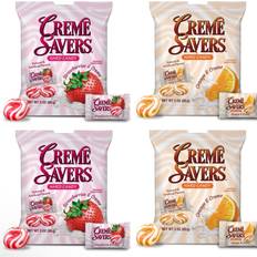 Kosher Candies savers strawberries and oranges creme savers hard candy