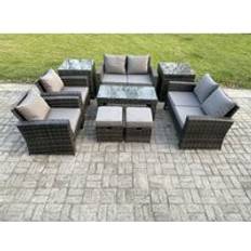 Garden & Outdoor Furniture Fimous 8 Dark Back Outdoor Lounge Set