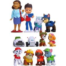 Paw Patrol Figurer Paw Patrol figurer 12 st set s song 2