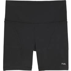 Puma Unisex Shorts Puma Cloudspun High-Waist 5" Tight Shorts Women, Black, Large"