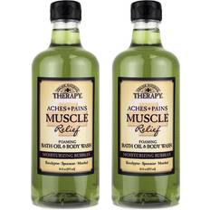Toiletries Village Naturals Therapy foaming bath oil and body wash 2 16fl oz