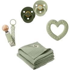 Bibs Vauvan astiat Bibs Bundle No2 Sage/Hunter Green