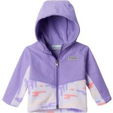 Columbia Tops Children's Clothing Columbia Steens MT II Overlay Hoodie for Toddlers Snowdrift Highland/Paisley Purple 3T