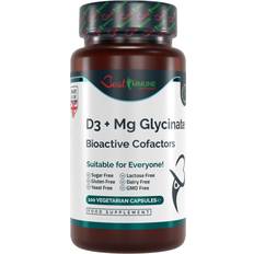 Vitamin D3 1000IU Magnesium Glycinate 400mg Bioactive