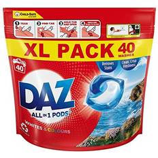 Cleaning Equipment & Cleaning Agents Daz all in 1 pods washing capsules whites &