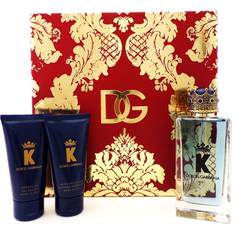 Dolce & Gabbana Men Gift Boxes Dolce & Gabbana & gabbana k for edt+ a/s/balm+ sh/gel, set