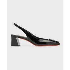 Santoni Femme Escarpins et Talons Santoni Women's Mid-heel Slingback - Black