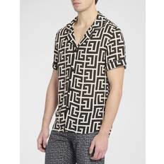 Underwear Balmain Macro Monogram Pajama Shirt