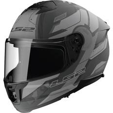 LS2 FF808 Stream II Shadow Helm, grau, Größe