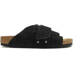 Birkenstock Black Slides Birkenstock unisex sandals kyoto casual buckle slip on nubuck leather