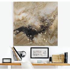 Or Arts encadrés Klebefieber Golden Quicksand Impression Sur Toile Art encadré