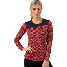 Red Blouses ColourWear Shelter Top Capas Base - Red