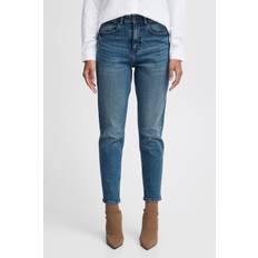 B.Young Women's Mom Jeans Loetta - Bleu