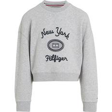 Tommy Hilfiger Ropa de niños Tommy Hilfiger Sudadera 'NY' - Gris Oscuro/Gris Moteado