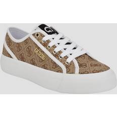 Guess Women Shoes Guess Jelexa Quattro Sneakers Brown