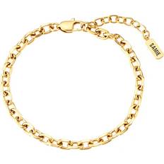 Dame - Rustfri stål Armbånd Samie Samie Anker Armbånd Forgyldt Stål Plaza