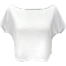 Macy's Clothing Macy's Id Ideology Women's Off-The-Shoulder T-Shirt, Created for Winter Whi