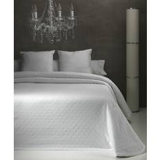 Colchas Hosteline Carmina Blanco Cama 135 (1 Pieza) Colcha Blanco