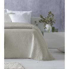 Baumwolle Überdecken quilt Hosteline AGNES Bedspread Beige