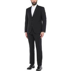 Emporio Armani Suits Emporio Armani Man Suit Virgin Wool Elastane Polyester - Black