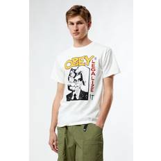 Obey T-shirts Obey Legalize It Cotton Graphic T-Shirt