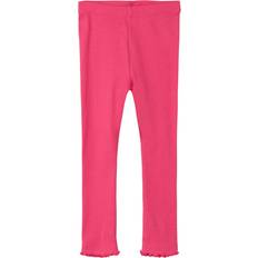 Name It Rib Leggings Lariana Raspberry Sorbet