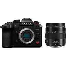 Digital Cameras Panasonic LUMIX GH6 and LUMIX 12-35 mm F2.8 lens, 25.2 MP Mirrorless Camera with 5.7K 60 fps/4K 120 fps, Unlimited C4K/4K 4:2:2 10-Bit Video