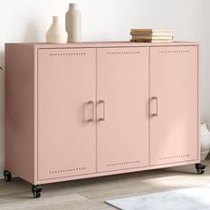 Red Cabinets vidaXL Storage Cupboard Side Cabinet Sideboard