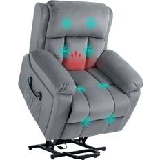 Riser recliner chairs Homcom Lift Riser Armchair