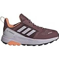 adidas Terrex Trailmaker Rain.Rdy Hiking Shoes, lågskor som inte är fotboll, tyst crimson/Silver Dawn/Amber Tint, 35, Tyst Crimson Silver Dawn Amber Tint