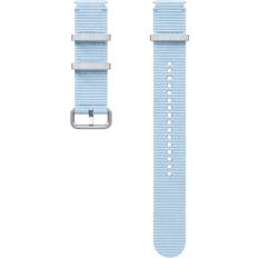 Dispositivos portátiles Samsung Nato Band Para Galaxy Watch7 Talla M/L Sky Blue/Burgundy