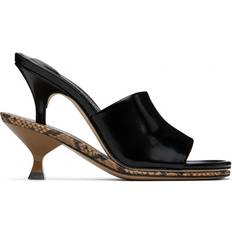 Femme - Sans lacets Sandales à talons Jacquemus Sandales Les Doubles Mules - - Noir