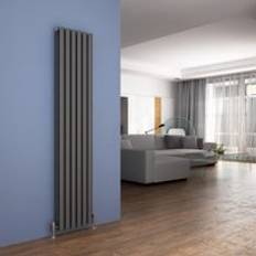 Elegant Central Heating Vertical Double Panel Oval Rad