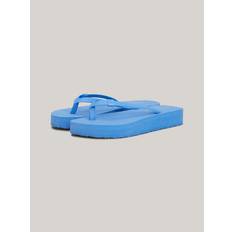 Tommy Hilfiger Women Flip-Flops Tommy Hilfiger Women's TH Logo Platform Flip Flop Blue Blue Spell US 38