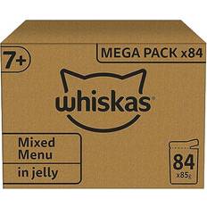 Whiskas 7+ Senior Jelly 84 Pouches, Megapack